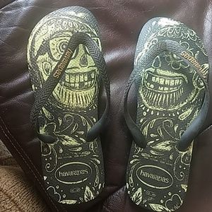 Men's Glow in the Dark Havainas Flip Flops